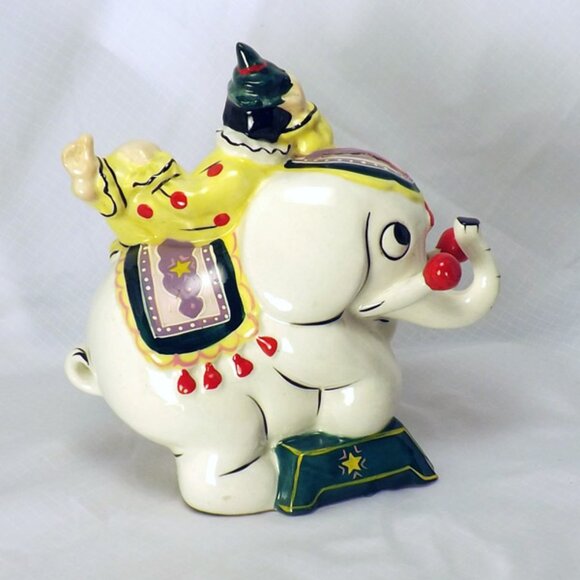 VTG 1957 Yona, Coin Bank, Clown with Elephant - Picture 2 of 10